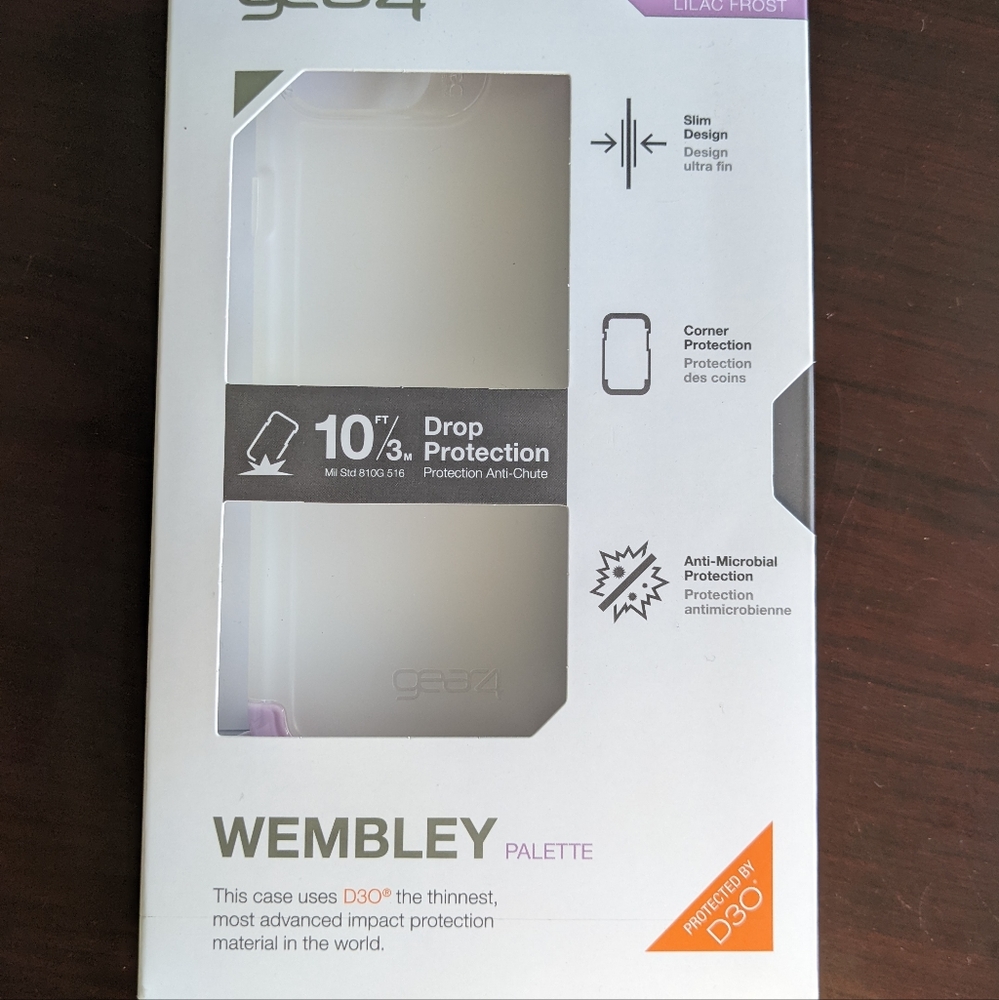 Wembley Lilac Frost iPhone case